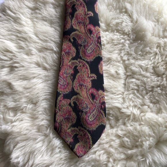 Valentino Cravatte 100% Silk Tie Made in Italy 4207 - Picture 3 of 10